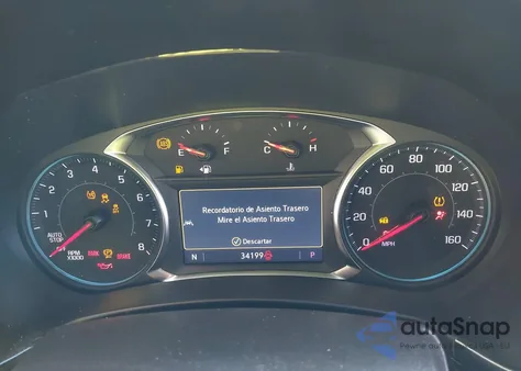 2024 Chevrolet Equinox Awd Rs из США, поврежденный, VIN 3GNAXWEG8RS129819